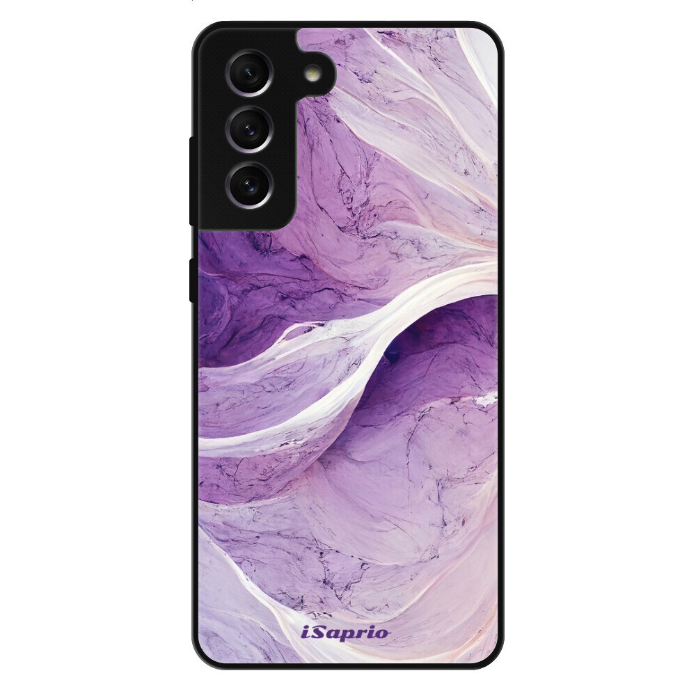 Lesklé puzdro Exclusive iSaprio - Purple Paint 10 - Samsung Galaxy S21 FE 5G