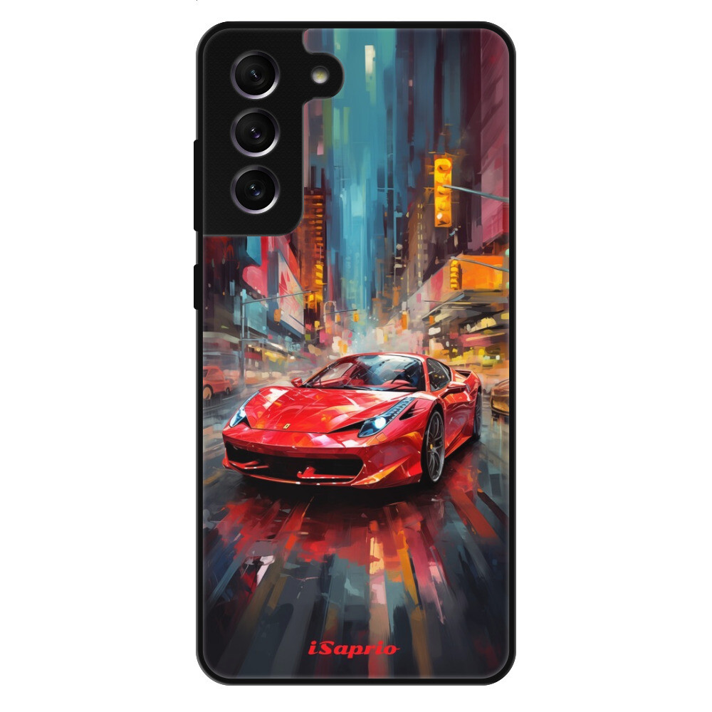 Lesklé puzdro Exclusive iSaprio - Ferrari - Samsung Galaxy S21 FE 5G