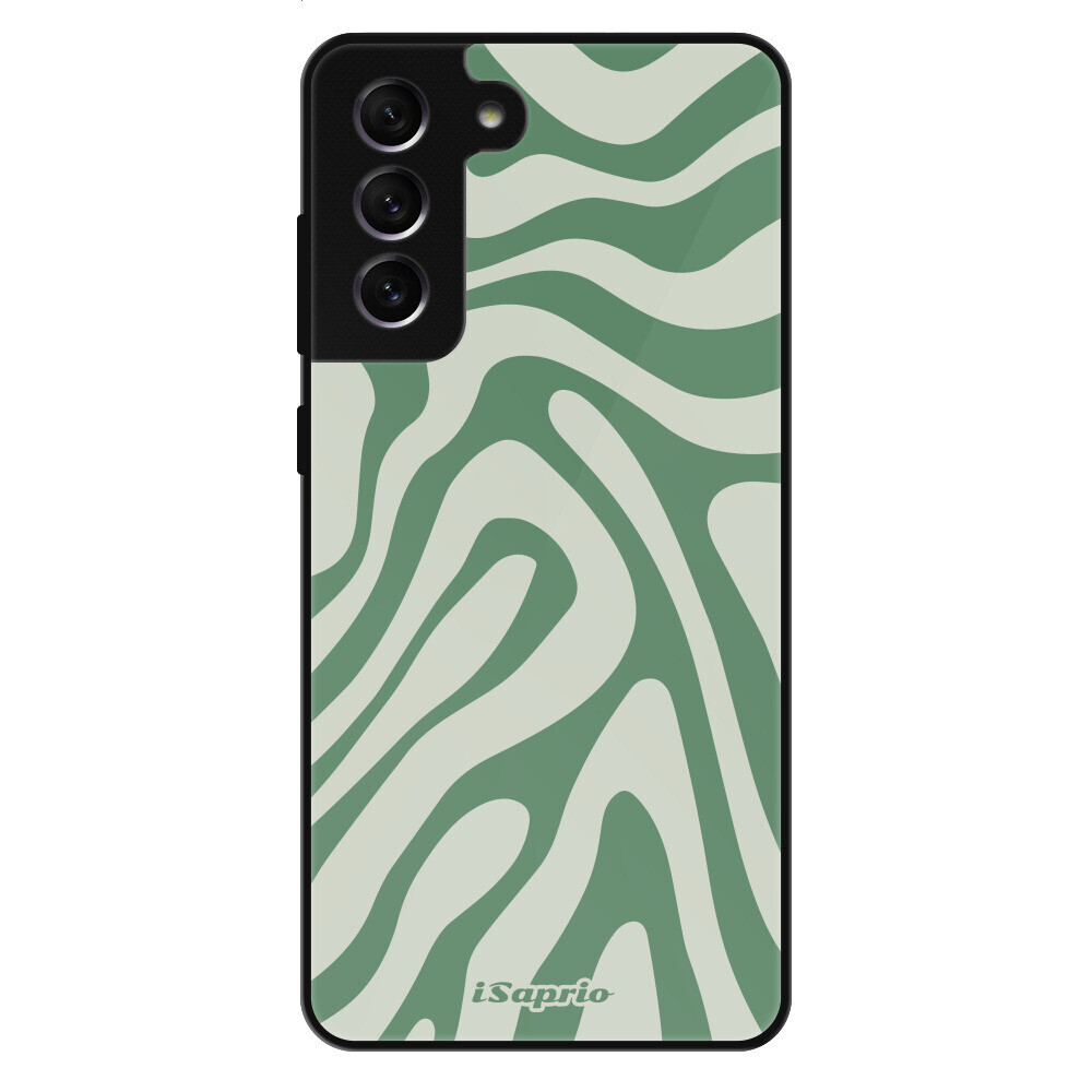 Lesklé puzdro Exclusive iSaprio - Zebra Green - Samsung Galaxy S21 FE 5G