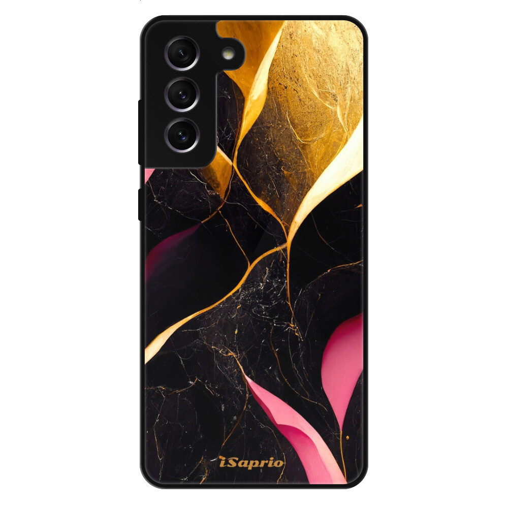 Lesklé puzdro Exclusive iSaprio - Gold Pink Marble - Samsung Galaxy S21 FE 5G