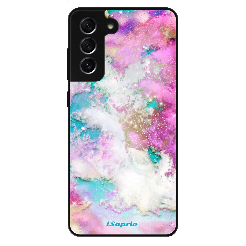 Lesklé puzdro Exclusive iSaprio - Galactic Paper - Samsung Galaxy S21 FE 5G