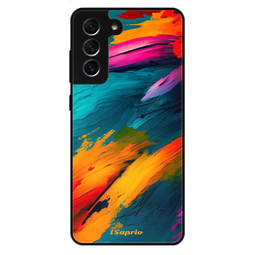 Lesklé puzdro Exclusive iSaprio - Blue Paint - Samsung Galaxy S21 FE 5G