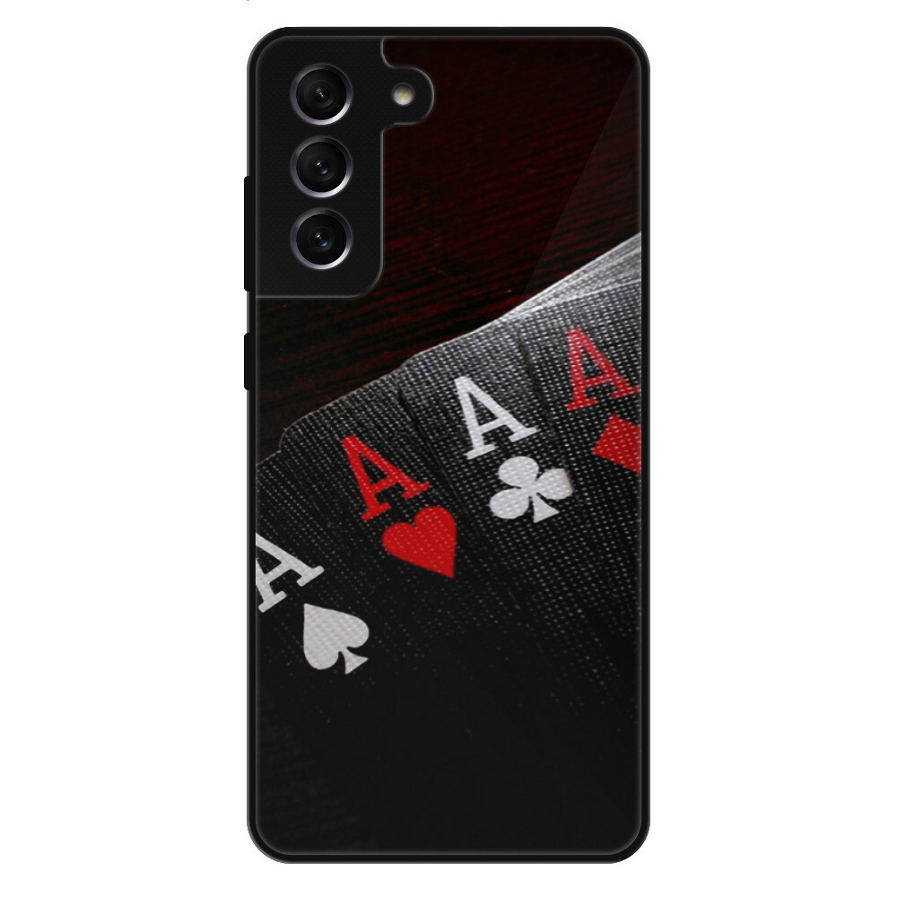 Lesklé puzdro Exclusive iSaprio - Poker - Samsung Galaxy S21 FE 5G