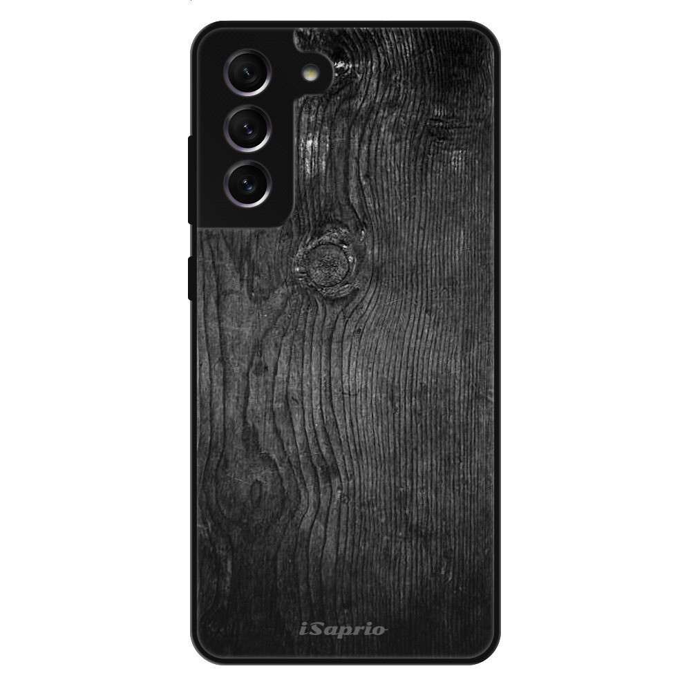 Lesklé puzdro Exclusive iSaprio - Black Wood 13 - Samsung Galaxy S21 FE 5G