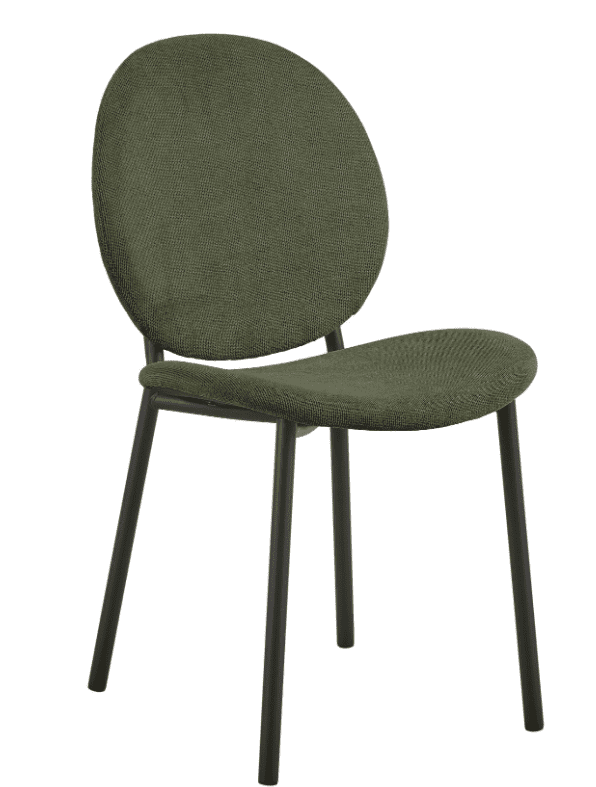 Jídelní židle CLIFF lesní zelená