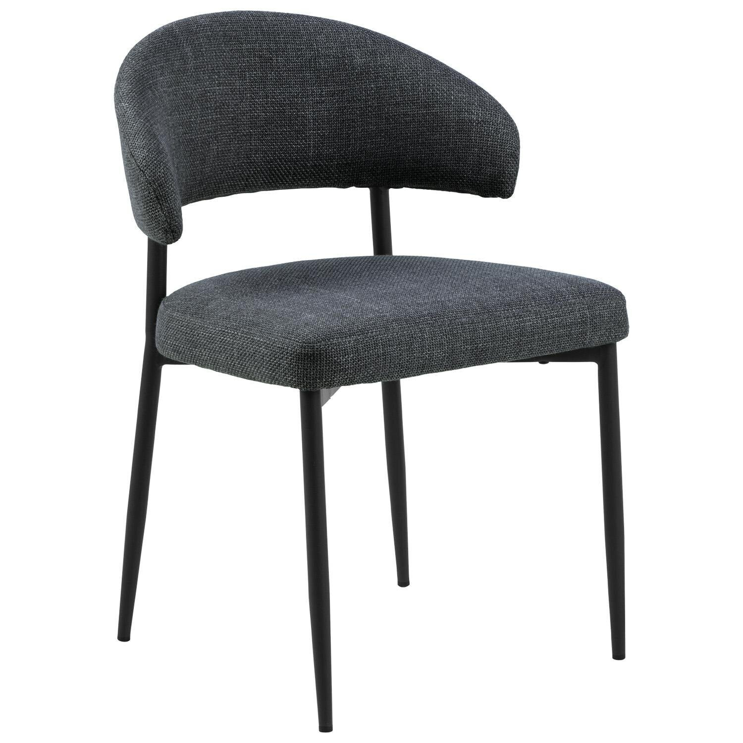 Jídelní židle Edina tmavě šedá