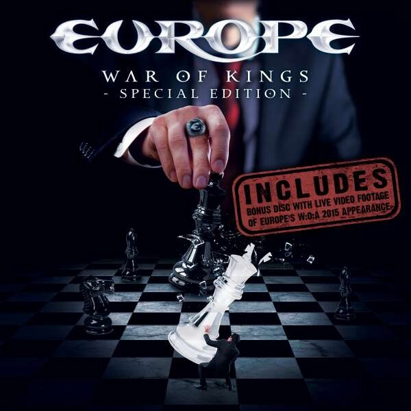 Europe, WAR OF KINGS (CD+BLU-RAY), CD