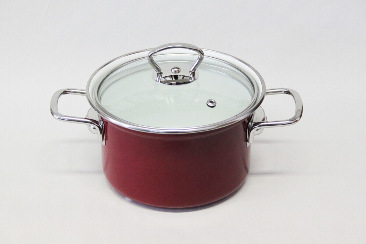 BELIS - Hrniec + sklenená pokrievka ECO-CERAM 16cm 2,1L