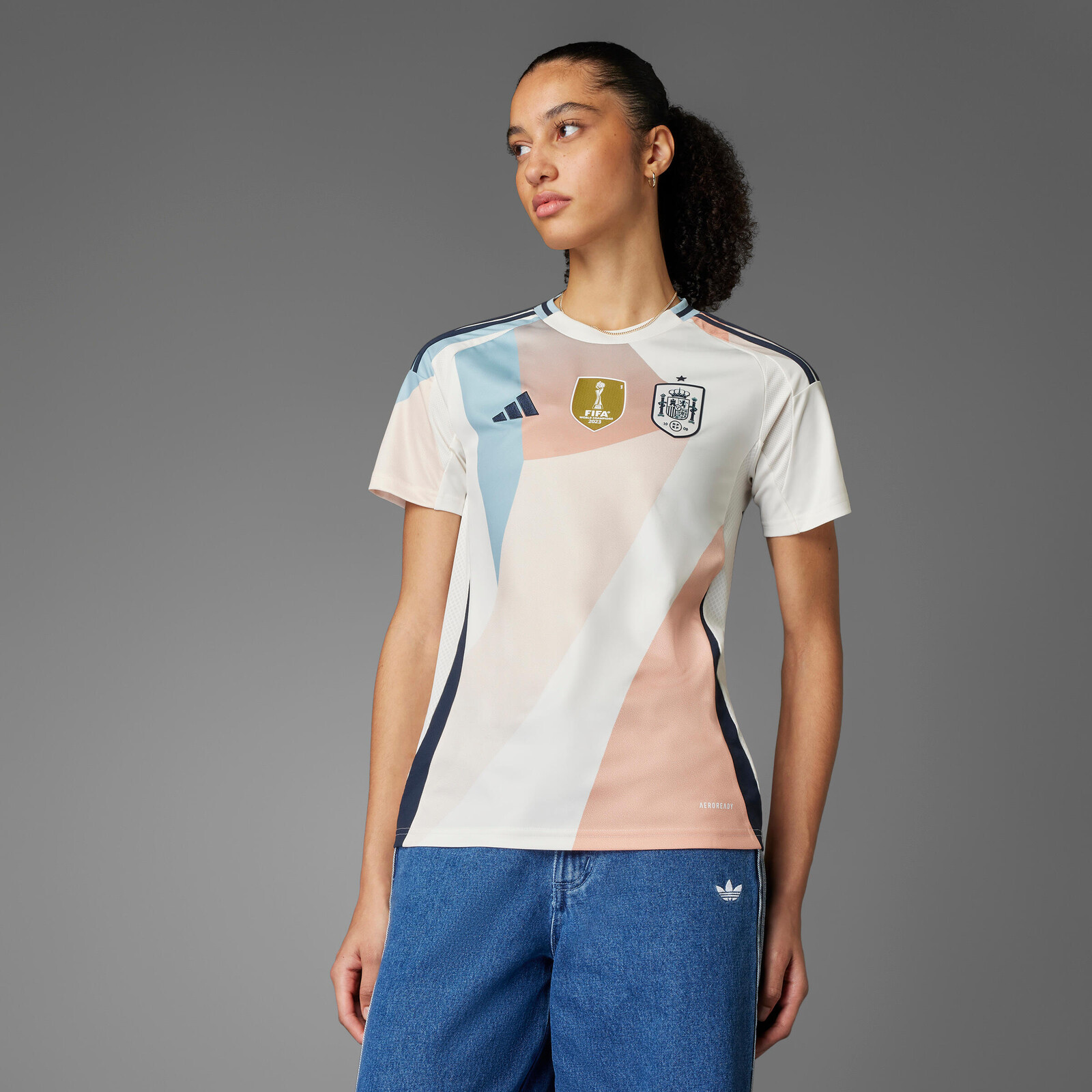 ADIDAS dámsky futbalový hosťujúci dres Španielsko 2025