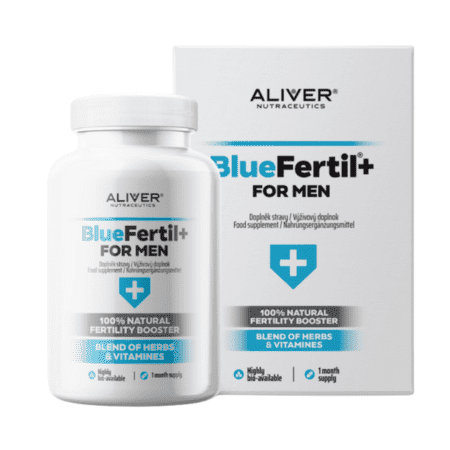 ALIVER BlueFertil+ pre mužov 120 kapsúl