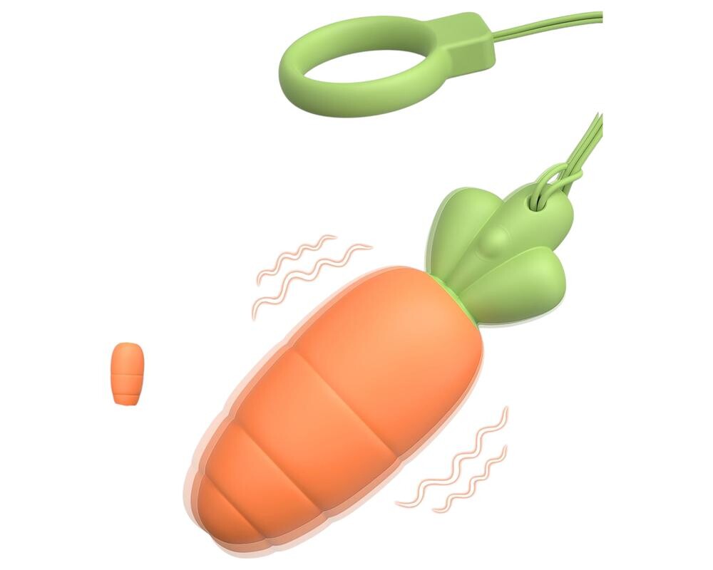 Sex HD Mrkva - vibračná mrkva (oranžová)