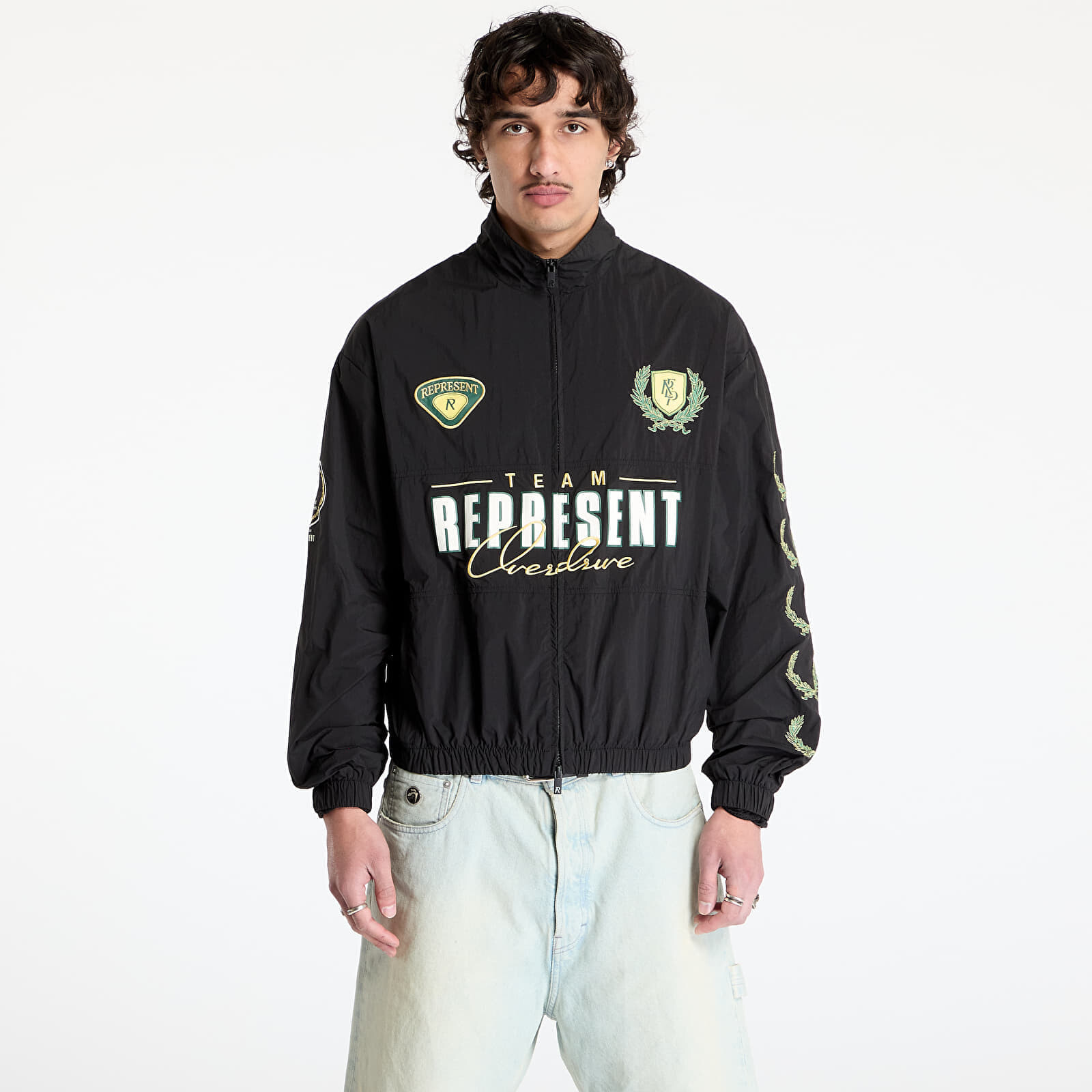 Vetrovka REPRESENT World Championship Track Jacket Black S