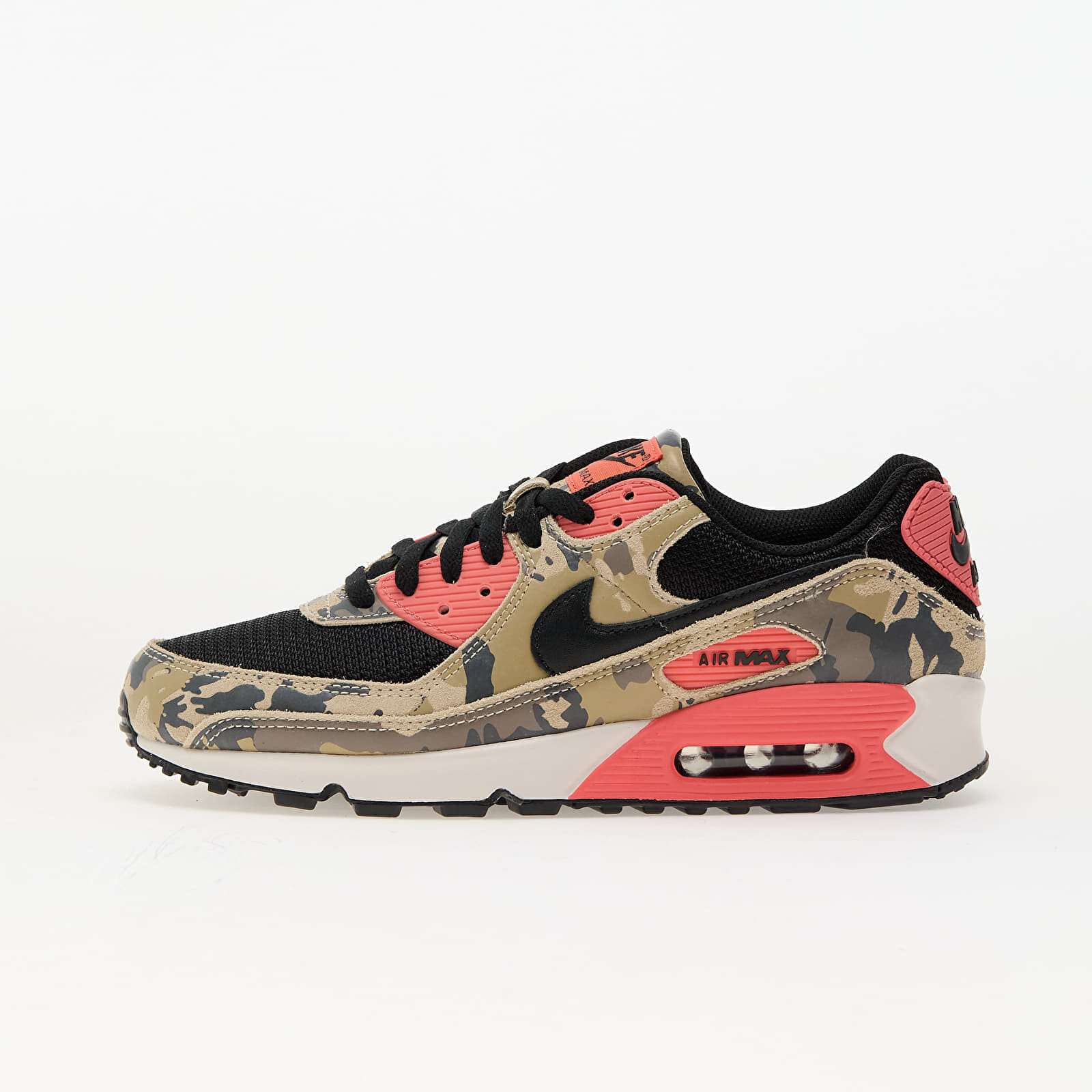 Tenisky Nike Air Max 90 Prm Lt Khaki/ Black-Magic Ember-Mink Brown EUR 40.5