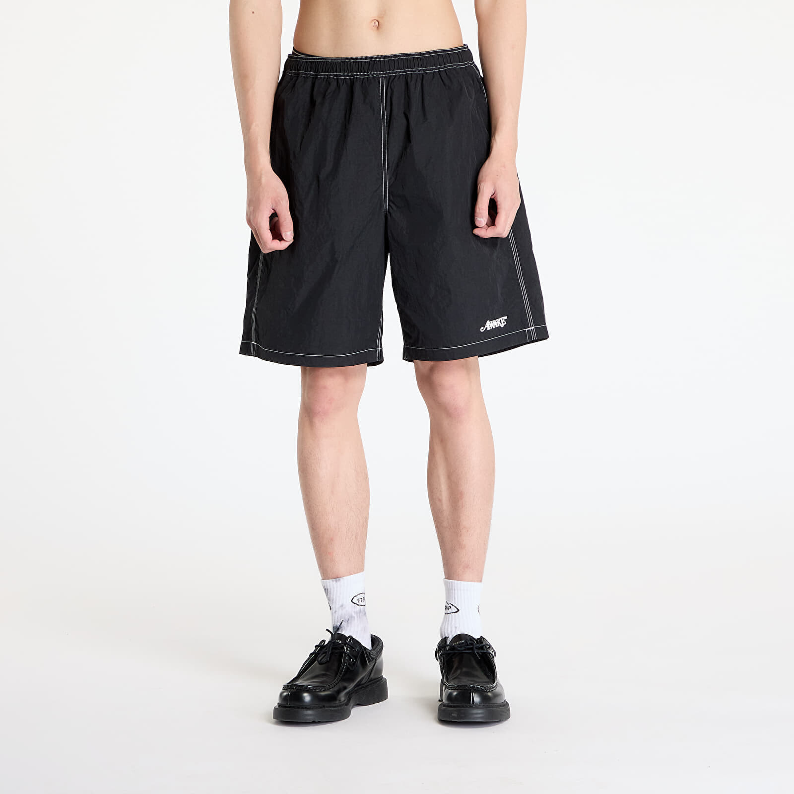 Plavky Awake NY Classic Logo Swim Trunk Black S