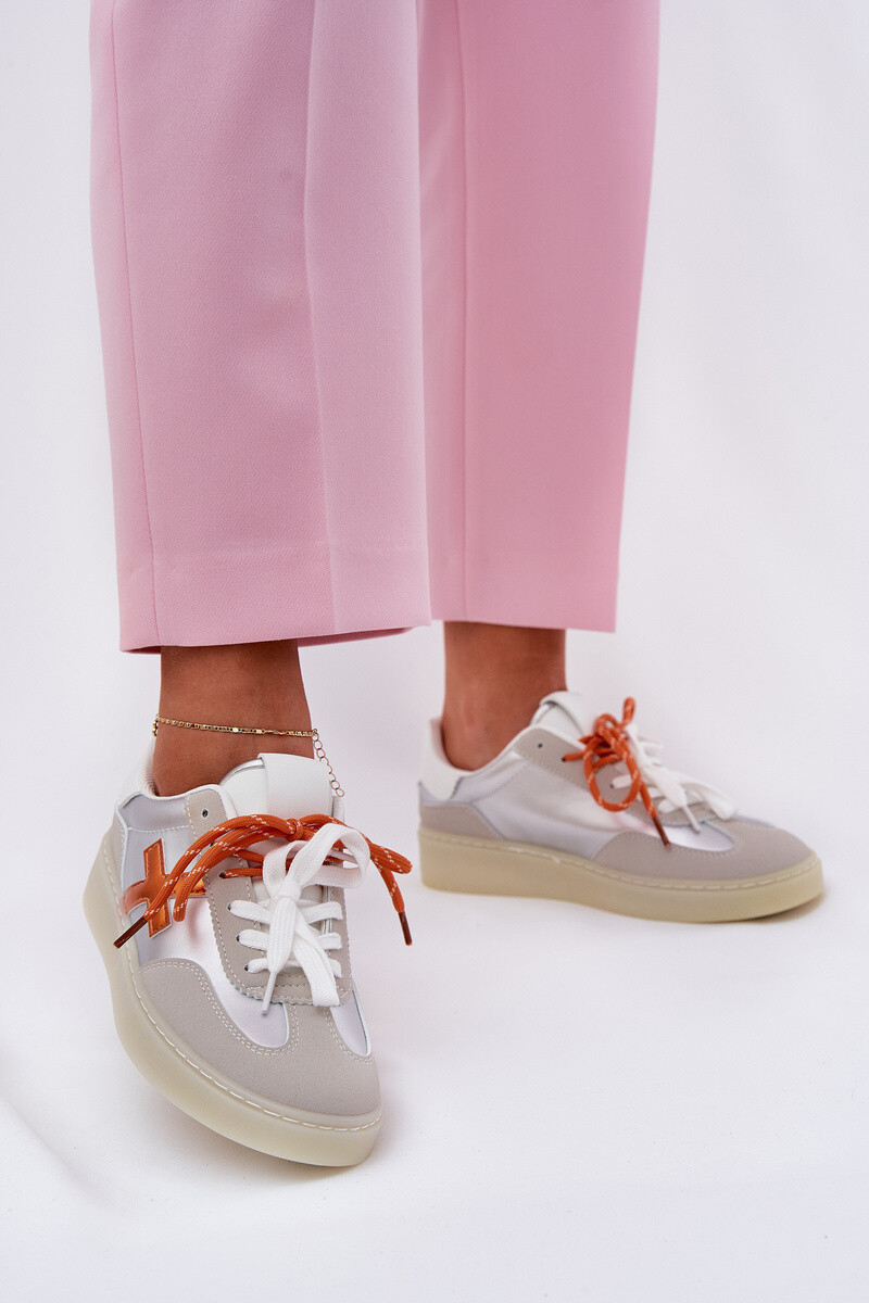 Boto Nízke Dámske Športové Topánky Strieborné Zelevelis