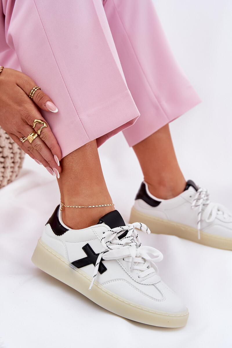 Boto Nízke Dámske Športové Topánky Biele Zelevelis