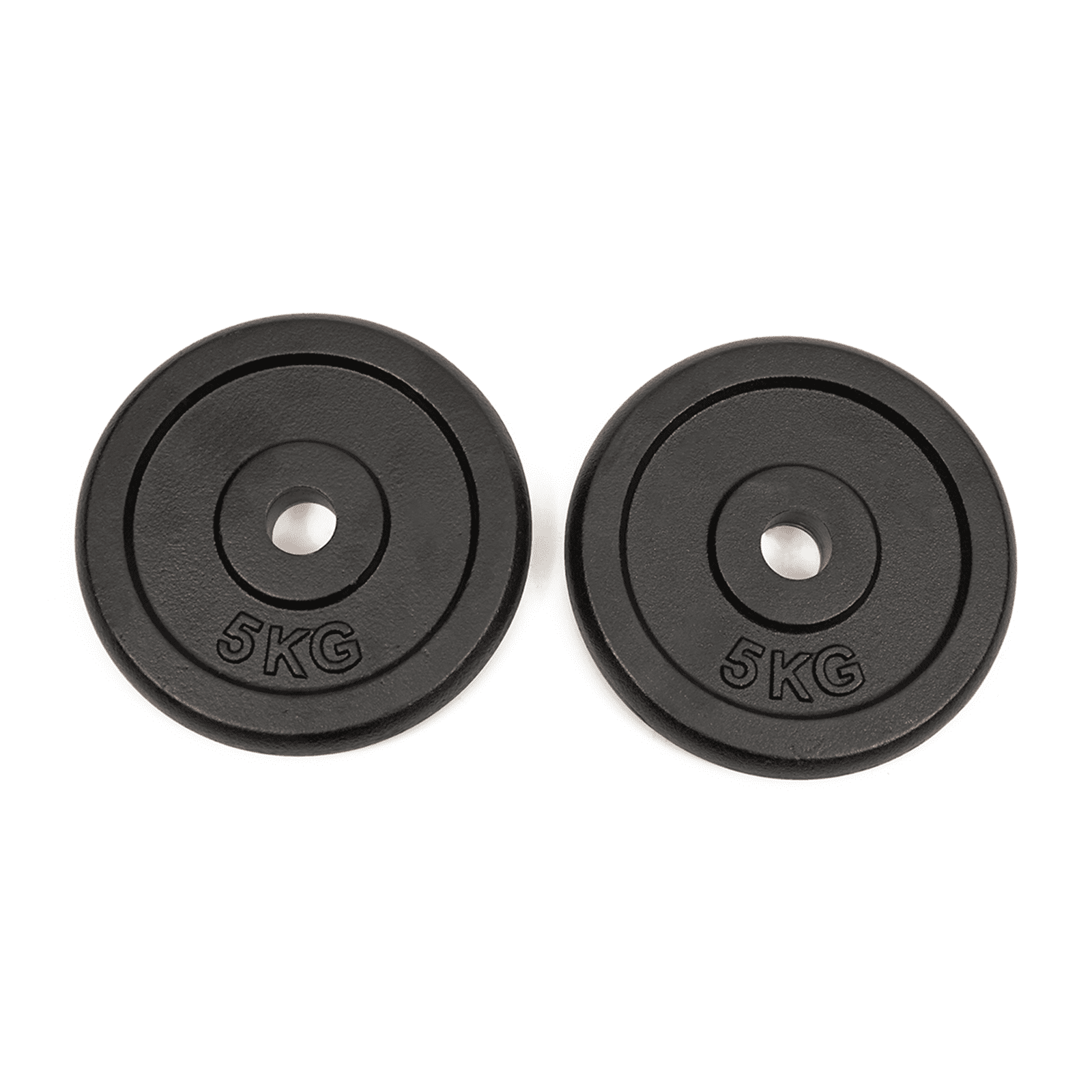 Worqout Weights 5Kg Iron Weight Plates x 2 pc - unisex