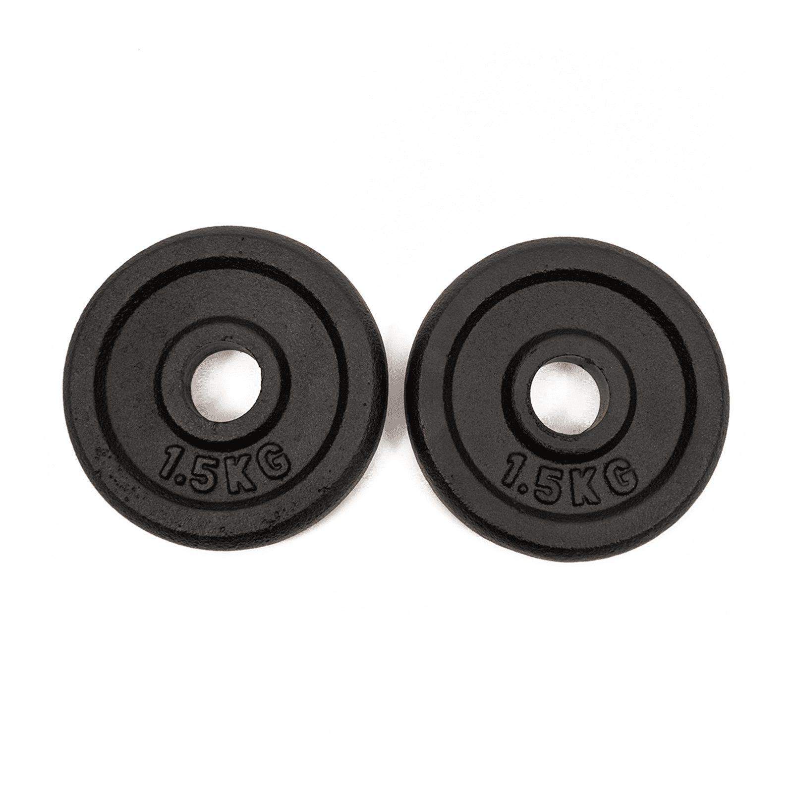 Worqout Weights 1.5Kg Iron Weight Plates x 2 pc - unisex