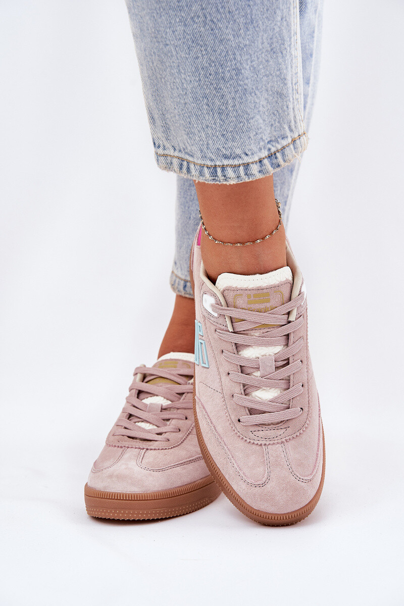 Semišové Športové Topánky Sneakers Dámske D.Franklin