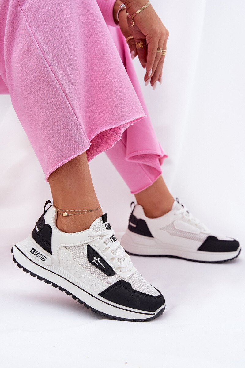 BIG STAR SHOES Dámska Športová Obuv Na Platforme Big Star