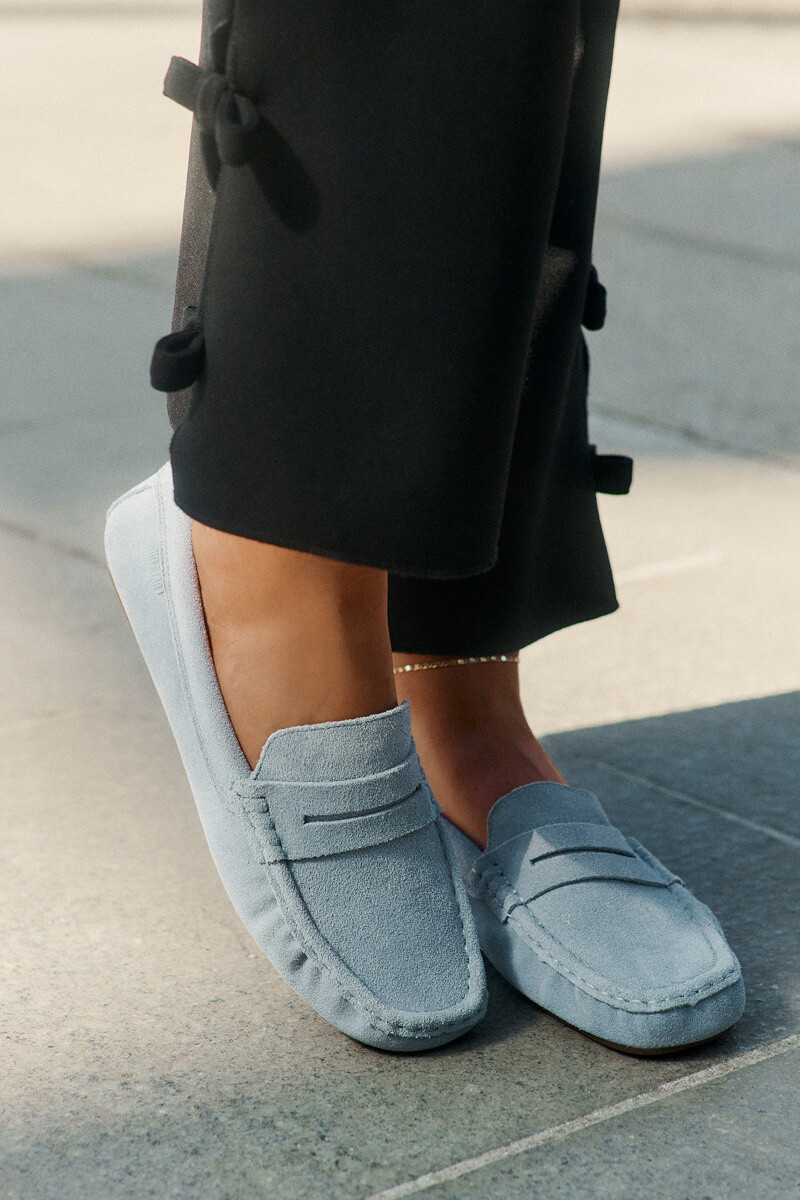 BIG STAR SHOES Dámske semišové mokasíny Big Star