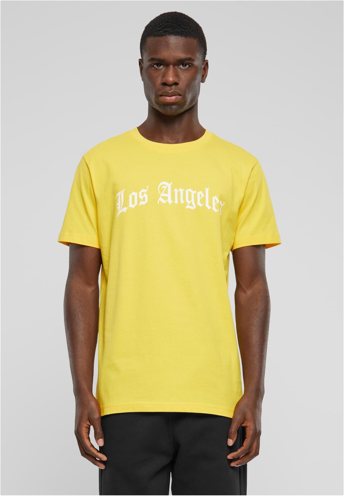 Men's T-shirt Los Angeles - yellow