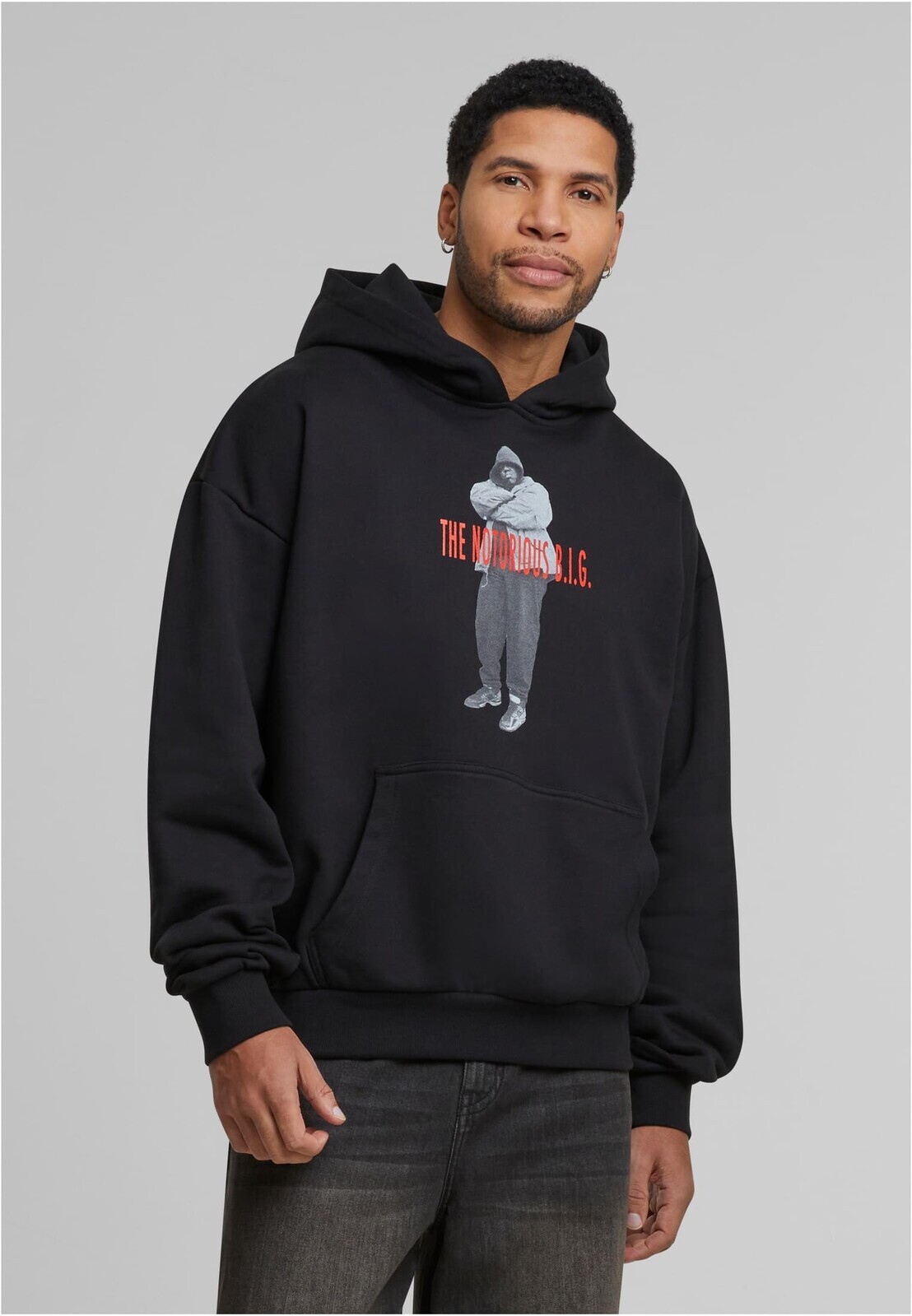 Biggie Smalls Concrete Hoody Black