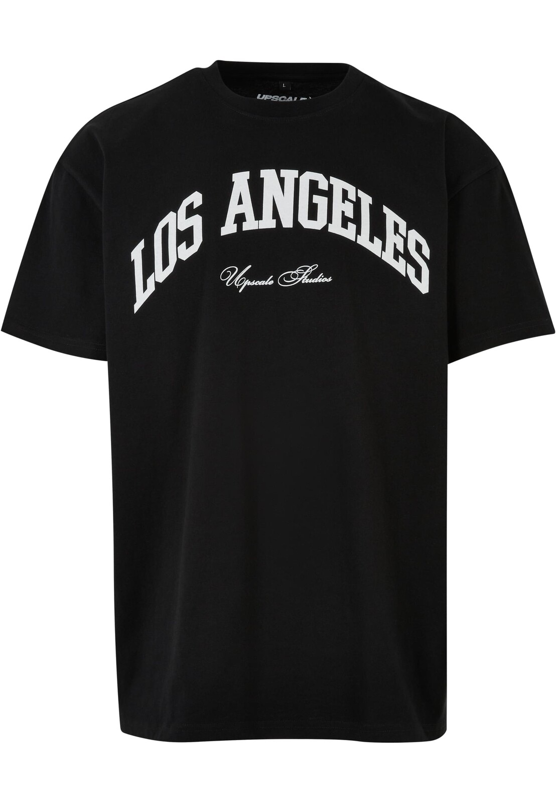 L.A. College Oversize T-shirt in black