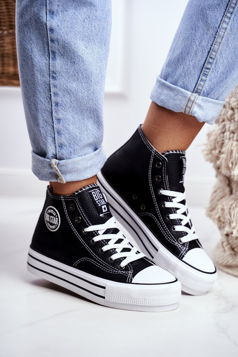 BIG STAR SHOES Dámska veľká hviezda Black