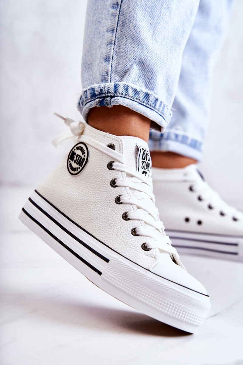 BIG STAR SHOES Dámska veľká hviezda Biela