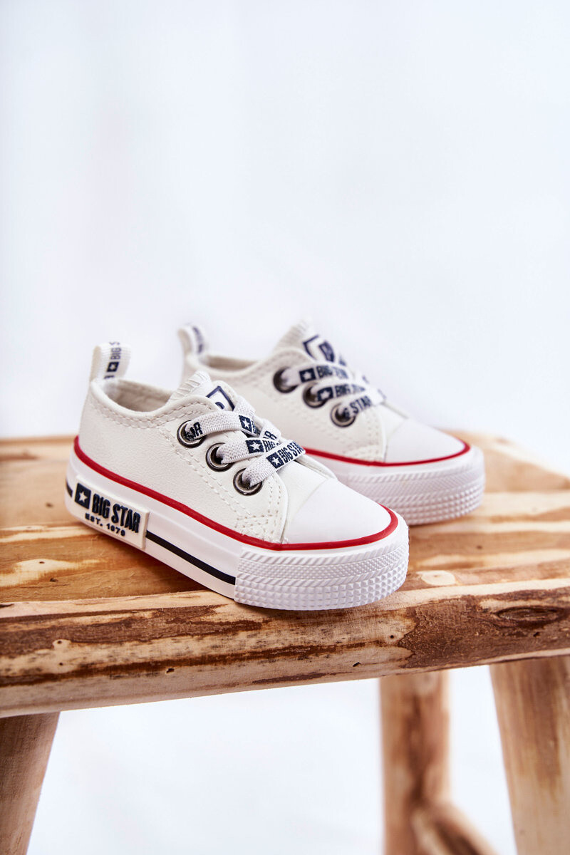 BIG STAR SHOES Detské kožené tenisky Veľká hviezda