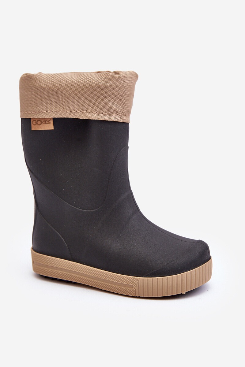 Boto Detské galoshes s snehovými vlnami Gokids 981 začínajú