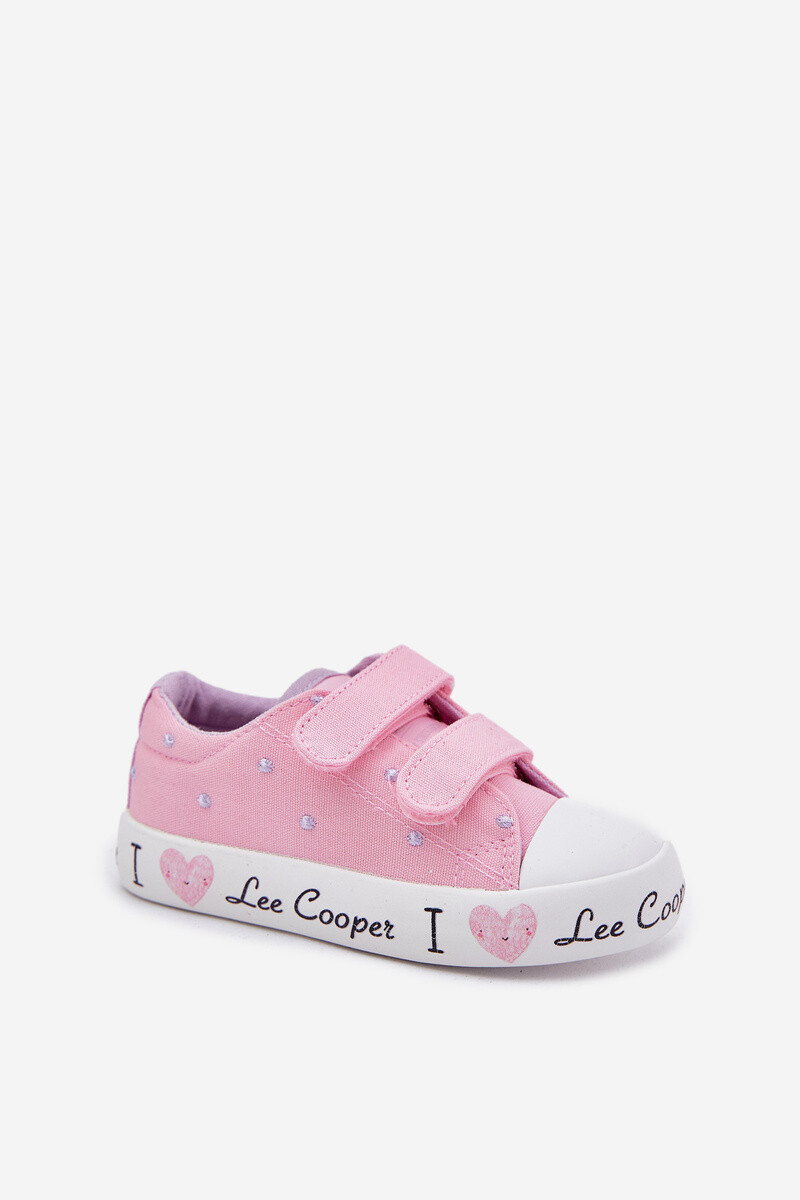 Detské Tenisky Na Suchý Zips Lee Cooper