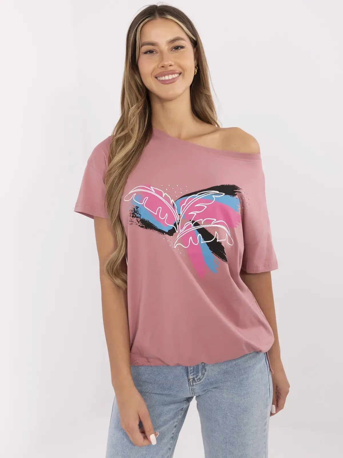 T-shirt-CLM-TS-1019.79-dark pink