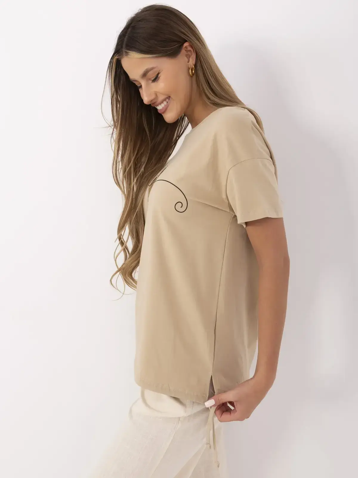 T-shirt-CLM-TS-1017.03-camel