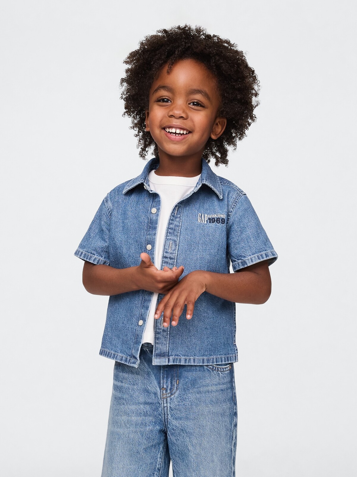 GAP Baby chambray shirt Americana - Boys