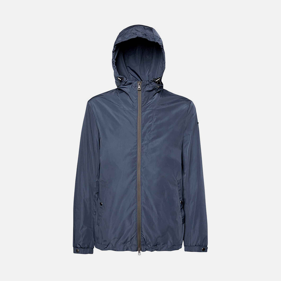 Blue men's jacket Geox Leitan - Men