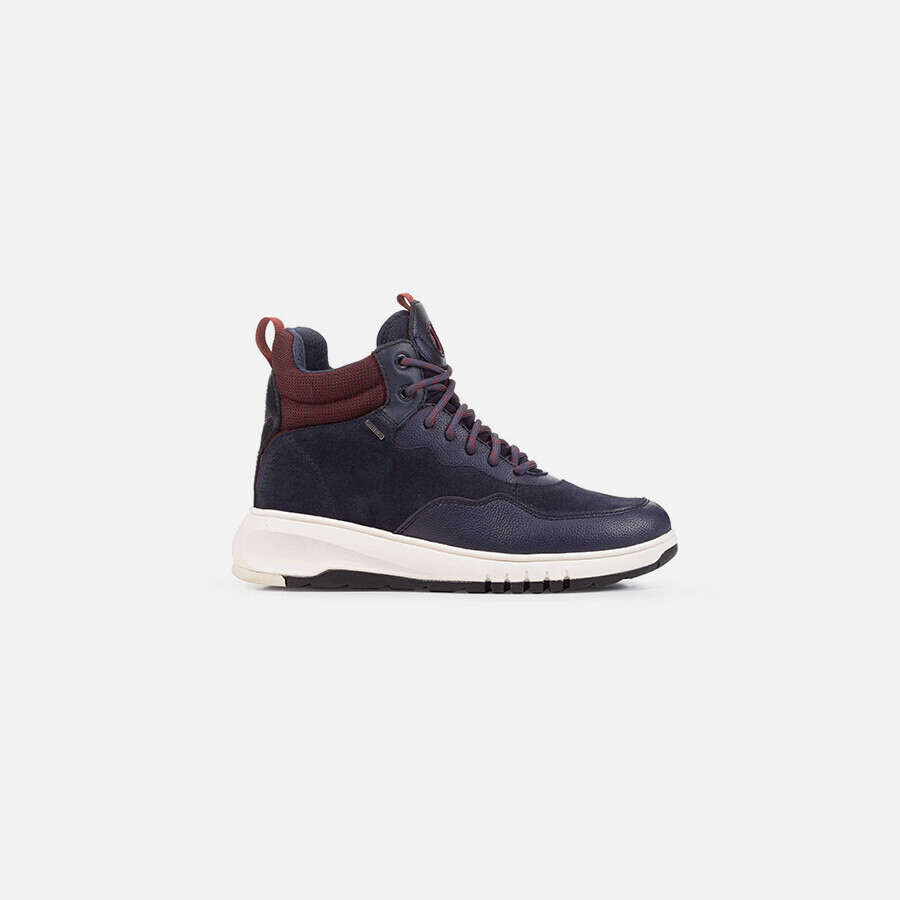 Dark blue women's ankle boots Geox Aerantis - Women's