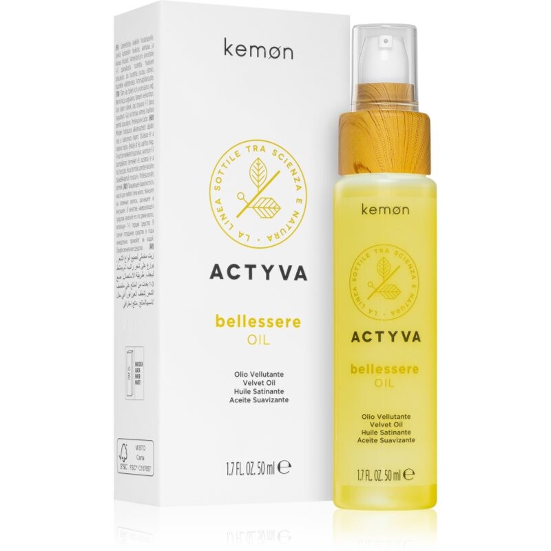 Kemon Actyva Bellessere vyživujúci olej na vlasy 50 ml