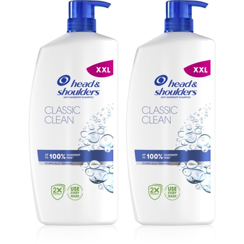 Head & Shoulders Classic Clean výhodné balenie proti lupinám
