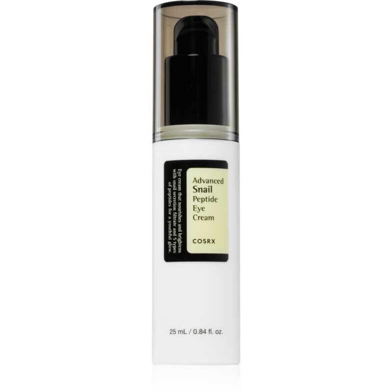Cosrx Advanced Snail Peptide Eye Cream rozjasňujúci a hydratačný krém na očné okolie 25 ml