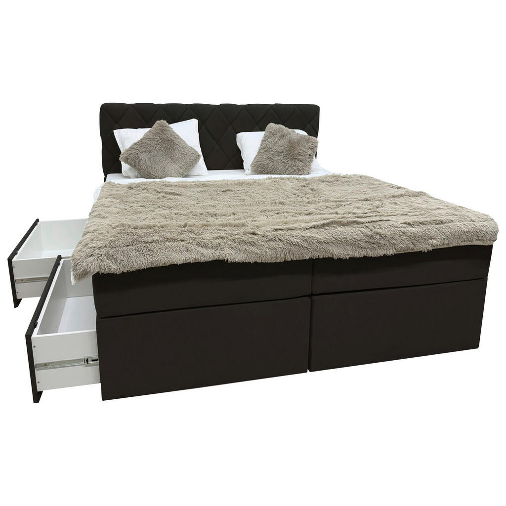 Livetastic AMERICKÁ POSTEĽ, 160/200 cm, čierna