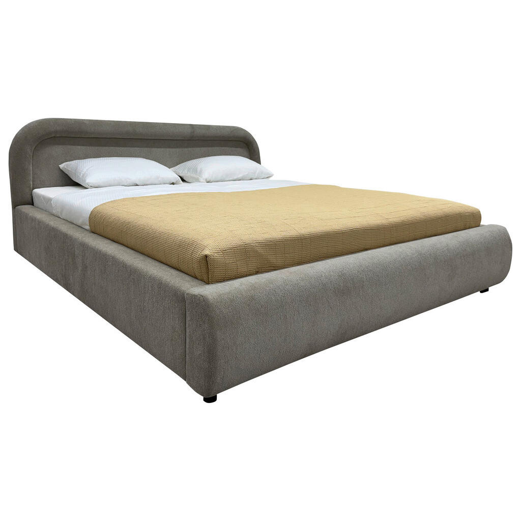 Livetastic ČALÚNENÁ POSTEĽ, 160/200 cm, sivá
