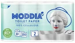 MODDIA Toaletný papier 2vrstvový 8 ks