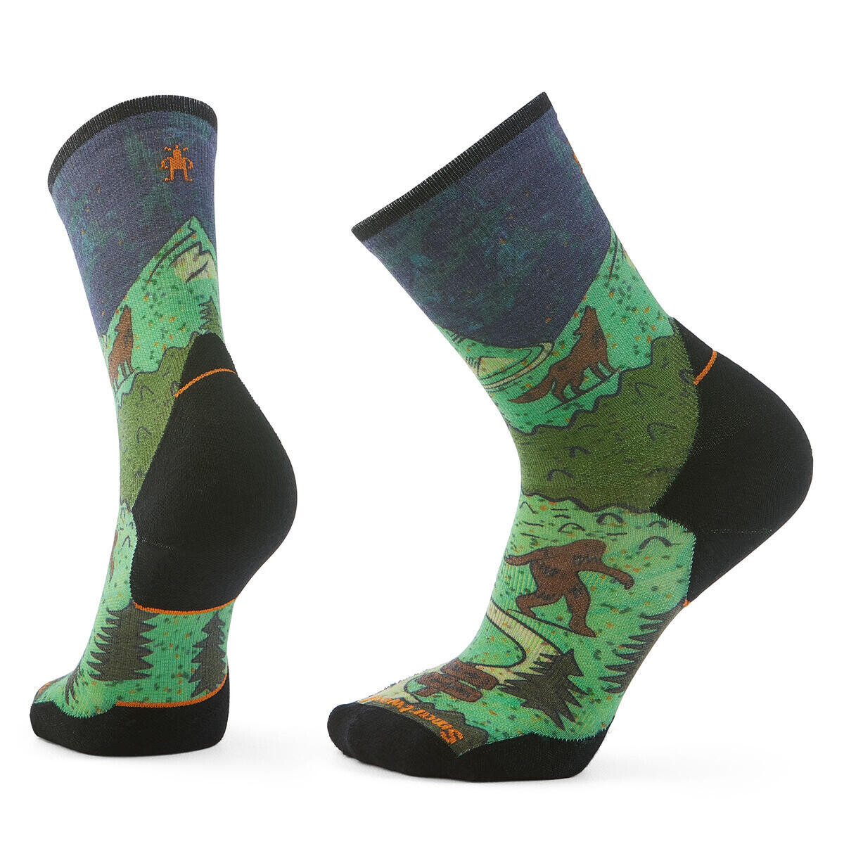Smartwool TRAIL RUN TARGETED CUSHION NTR PRN CR SC twilight blue Veľkosť: M 197642691083