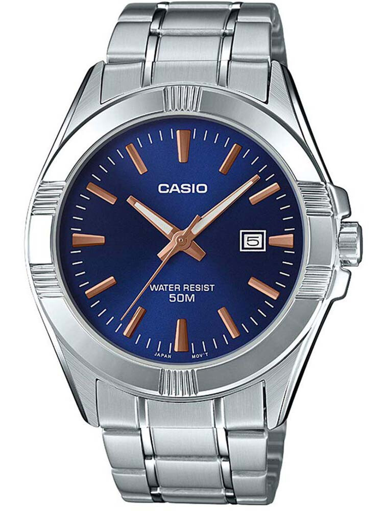 PÁNSKE HODINKY CASIO MTP-1308D-2A (zd177b) + KRABIČKA