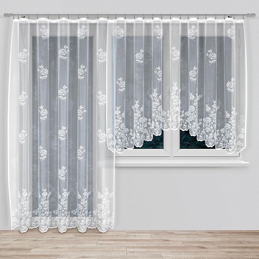 Žakárová záclona 255290 200x250