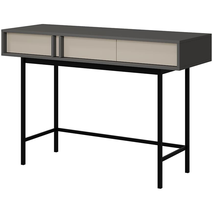 Písací stôl Alsy 11 Svetlobéžová/Antracit