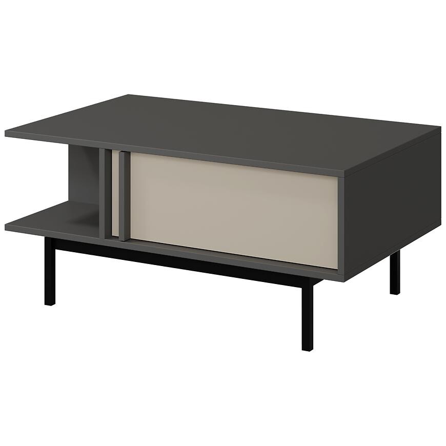 Konferenčný stolík Alsy 12 Svetlobéžová/Antracit