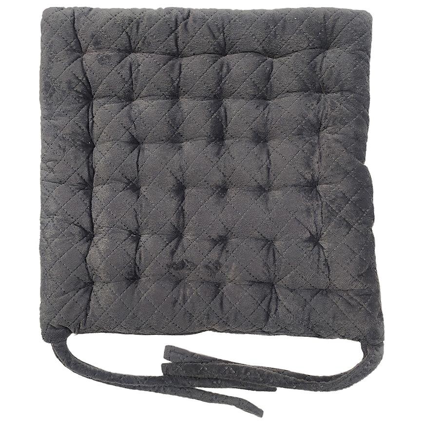 Poduška na stoličku SSE Morrocco 23 40x40 cm tmavosivá